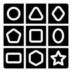 Shapes Icon For Design Element