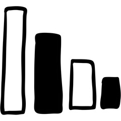 Business infographics icons with different diagram vector illustration. Abstract data visualization, marketing charts and graphs. Business statistics, planning and analytics, forecasting growth rates