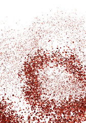 Red Glitter Abstract Background