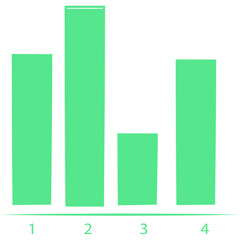  Business infographics icons with different diagram vector illustration. Abstract data visualization, marketing charts and graphs. Business statistics, planning and analytics, forecasting growth rates