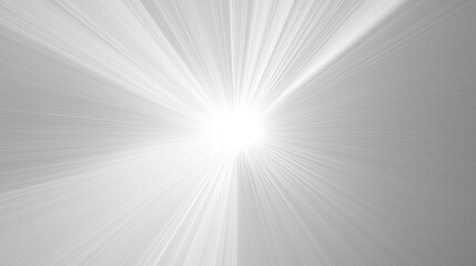 Background with Center Point, Light Output from Center, Abstract Bright Light Rays Radiating from a Central Source