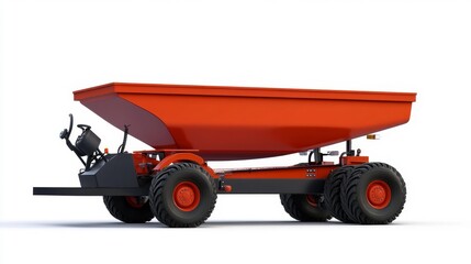 Modern microwave oven isolated on a white background clean and sleek kitchen appliance for household and cooking promotions realistic 3D rendering. Generative AI