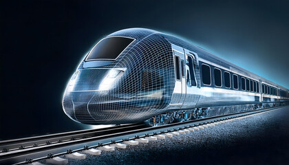  城市发展高铁提速未来动车地铁