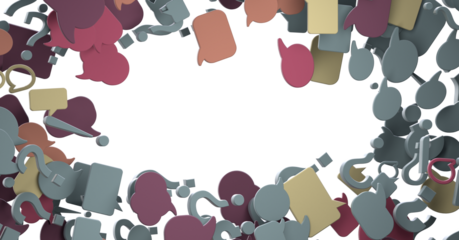 Hand holding using mobile phone with email icon on screen. Concept of business communication