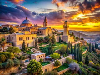 Obraz premium Discovering the Birthplace of Jesus: Exploring the Country of Origin and Historical Significance