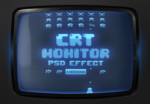CRT Monitor Effect
