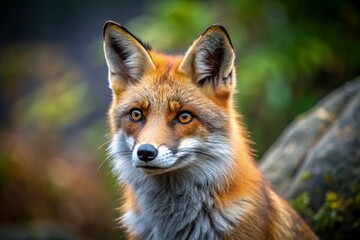 Fototapeta premium Discover the Unique Features of a Fox: Colors, Patterns, and Distinct Characteristics of This Fascinating Animal