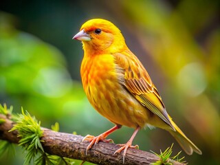 Discover the Vibrant Colors of Canary Birds: A Guide to Their Beautiful Plumage and Varieties in Nature