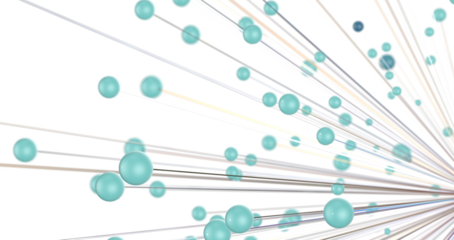 Abstract digital connection dots and lines. Technology background. Network connection structure. Plexus effect. 3d