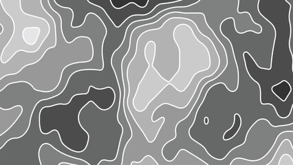 Topological  seamless pattern with waves background