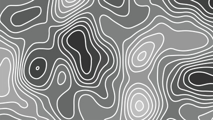 Topological  seamless pattern with waves background