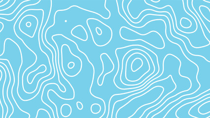 Topological  seamless pattern with waves background