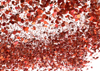 Abstract Red Confetti