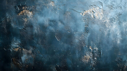 Dark Blue Abstract Background with Rough Texture