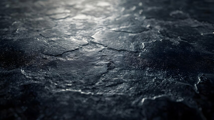 Dark Rough Stone Texture Background