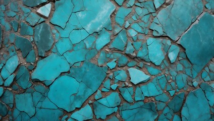 Design Hintergrund Grafik - Türkis - gebrochene Struktur