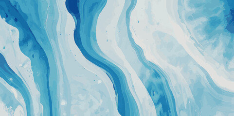 Art teal soft blue sea water ocean wavy and silver marble texture background. Water  ocean wave white and soft blue aqua, teal and marble texture.