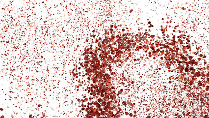 Red Glitter Background