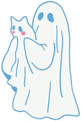 Halloween ghost so cute