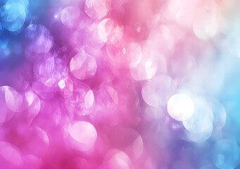 Fototapeta premium Abstract Blurred Background with Colorful Bokeh Lights