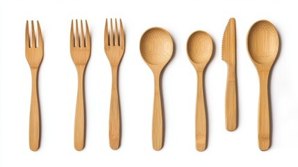 Eco-Friendly Bamboo Cutlery Set