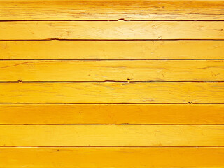 Yellow wood planks texture boards background.