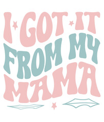 Retro, Baby, Craft Design. T-shirt Design. Illustration