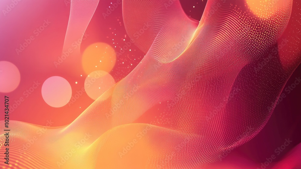 Poster abstract 2d design background