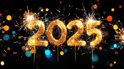 Bright 2025 Sparkles Celebration Image