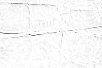 Creased paper texture overlay effect, png wrinkled paper surface