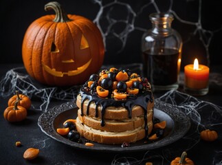 A haunted house tour showcasing spooky frights