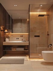 Modern Contemporary Bathroom Interior Design