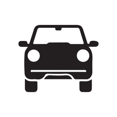 Car icon vector art illustration 