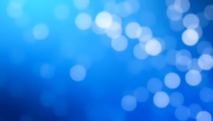 blue bokeh abstract background