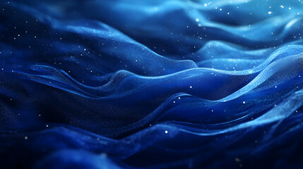 Obraz premium Abstract Blue Background with White Dots