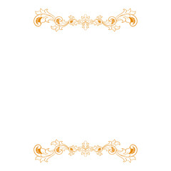 luxury wedding ornament vector design.