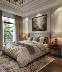 Elegant Bedroom Interior Design
