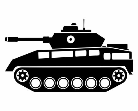 recommend clip art: Tank silhouette ,Tank vector illustration, Military, Army, Tank Clipart