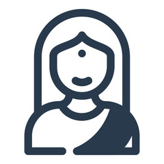 Traditional Diwali Woman with Saree