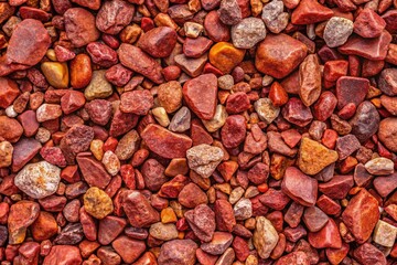Natural Red Brown Stone Surface Texture for Backgrounds, Design, and Landscaping Projects