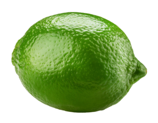 lime isolated on white background, cutout 