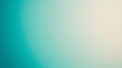 A vibrant blend of blue and green colors with a clear white sky above, evoking a sense of calm and openness background