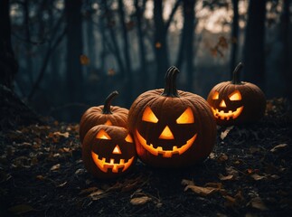 A spooky atmosphere filled with chilling sounds and laughter