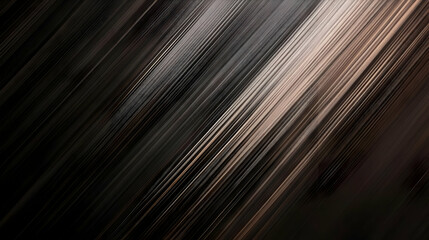 Abstract Background with Diagonal Lines in Brown and Black