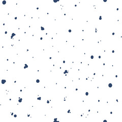 Vector illustration. Christmas and New Year seamless pattern. Snowflakes and flakes, falling snow. Scandinavian ornament. Abstract wallpaper. Snow pattern for advertising and typographic products. 