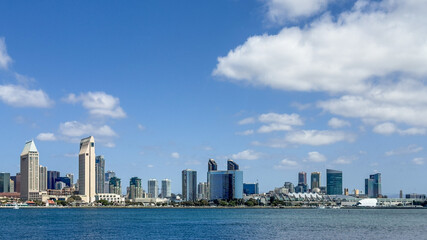 Obraz premium San Diego, California skyline. Daytime 