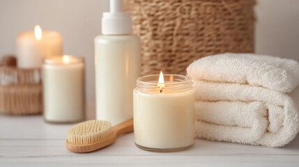 Spring body care essentials for relaxation and wellness