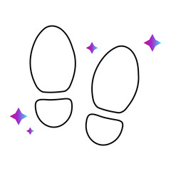 Step of a Success Icon - Achievement, Milestones, Personal Growth & Progress Tracker Icon. Vector Icon.