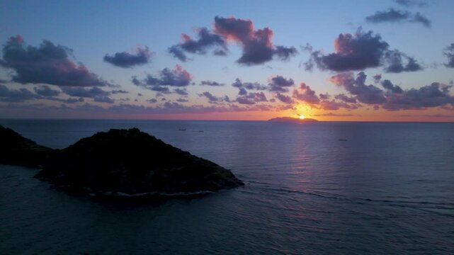 Sunset over the Sea of Cortes: San Carlos, Sonora