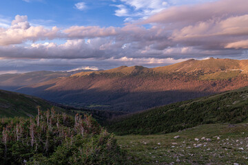 Mountain Sunrise Colorado RMNP 1